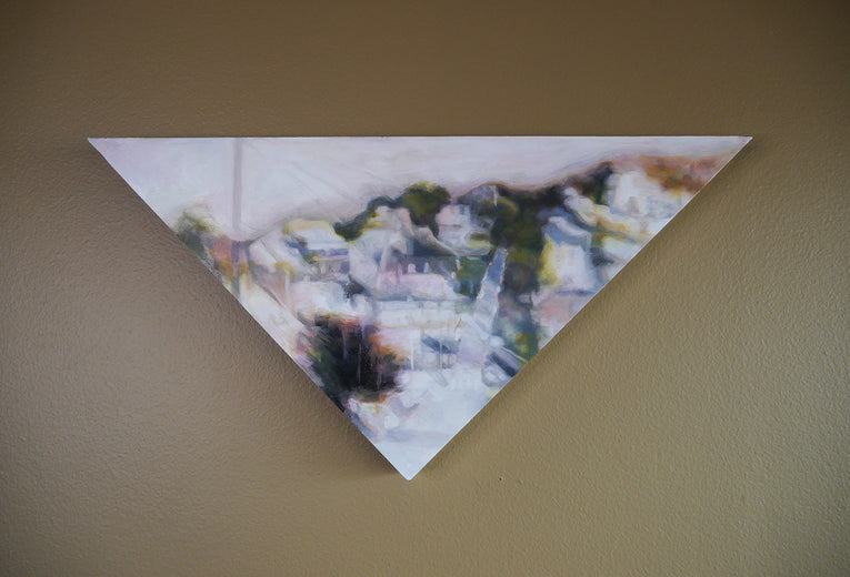 In Place by Kristen Brown |  Side View of Artwork 