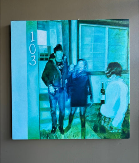 Left and Leaving by Kristen Brown |  Context View of Artwork 