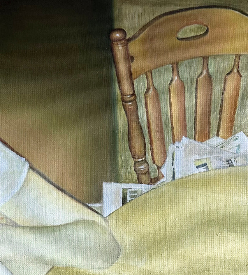 Quiet Corners by Kristen Brown |  Closeup View of Artwork 