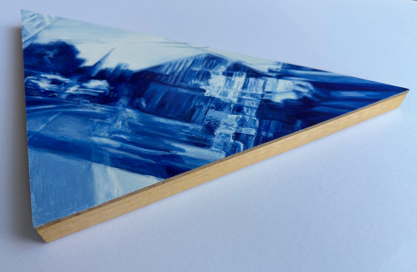 Vanishing Point by Kristen Brown |  Side View of Artwork 
