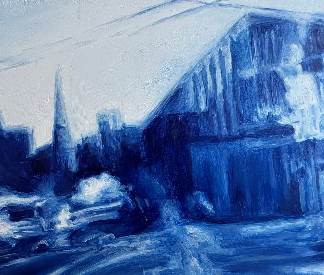 Vanishing Point by Kristen Brown |  Closeup View of Artwork 