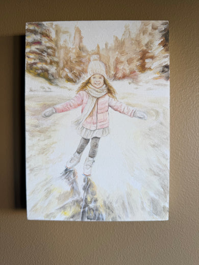 Winter Mornings by Kristen Brown |  Context View of Artwork 