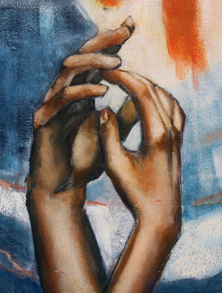 Come Rest a Minute on the Mountain of What We Made by Kristina Ingvarsson |  Closeup View of Artwork 