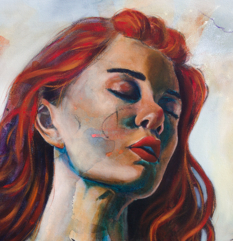 If You Only Knew What We Dreamed Of by Kristina Ingvarsson |  Closeup View of Artwork 