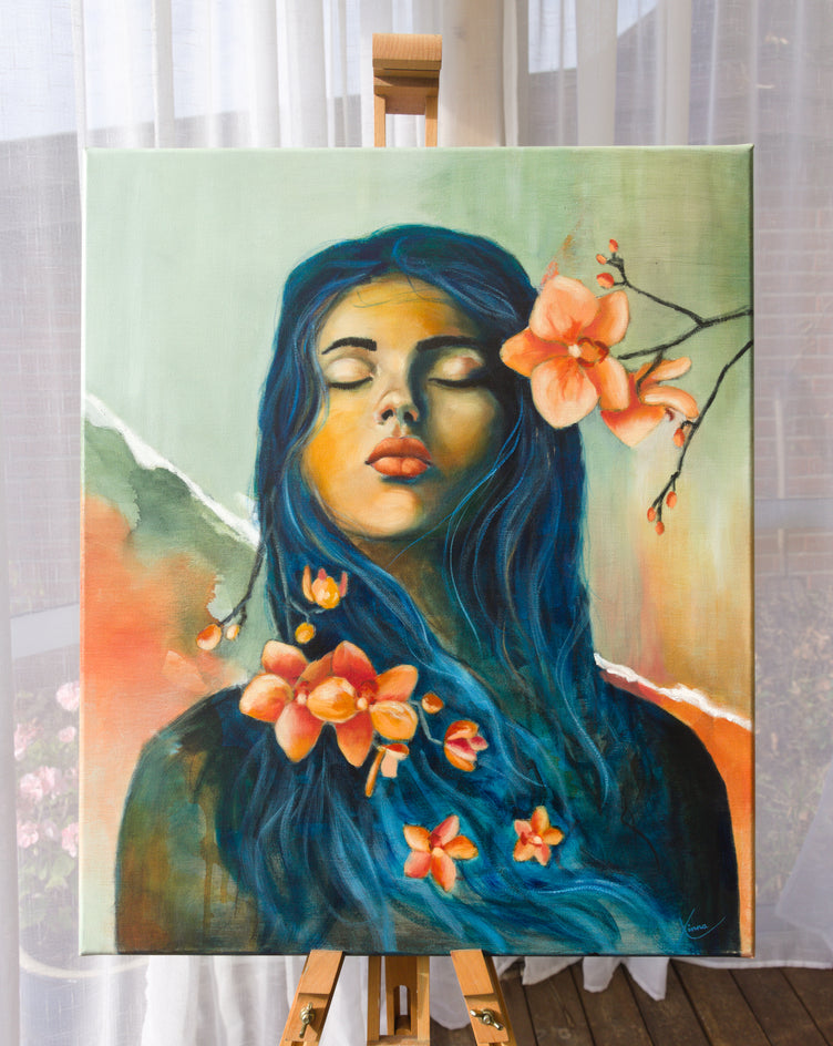 Let There Be a Pause in Between Blooming by Kristina Ingvarsson |  Context View of Artwork 