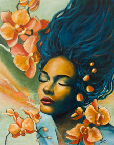 oil painting by Kristina Ingvarsson titled Let There Be Light Within My Soul