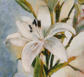Original art for sale at UGallery.com | Lily by Kristina Ingvarsson | $235 | oil painting | 10' h x 10' w | thumbnail 4
