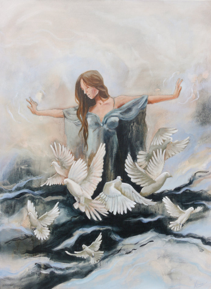 She Moved the Sky Without Touching It by Kristina Ingvarsson |  Artwork Main Image 