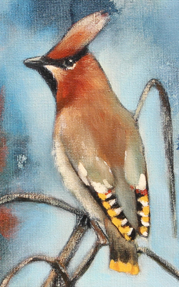 Silktail by Kristina Ingvarsson |  Closeup View of Artwork 