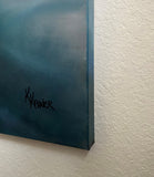 Original art for sale at UGallery.com | Nautilus Interior by Kristine Kainer | $3,875 | oil painting | 30' h x 40' w | thumbnail 2