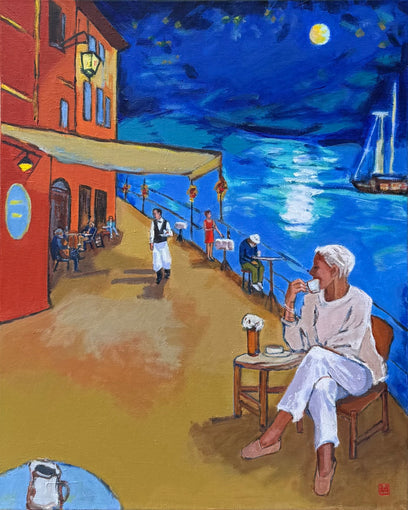 Solitude by the Sea by Laura (Yi Zhen) Chen | Artwork Main Image