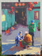 Original art for sale at UGallery.com | The Chess Players by Laura (Yi Zhen) Chen | $950 | acrylic painting | 24' h x 18' w | thumbnail 3