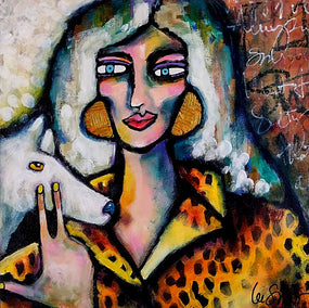 acrylic painting by Lee Smith titled The Pause