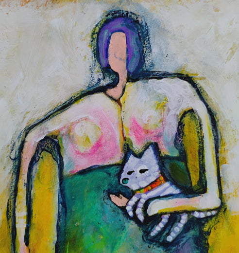 Go for a Walk by Lee Smith |   Closeup View of Artwork 