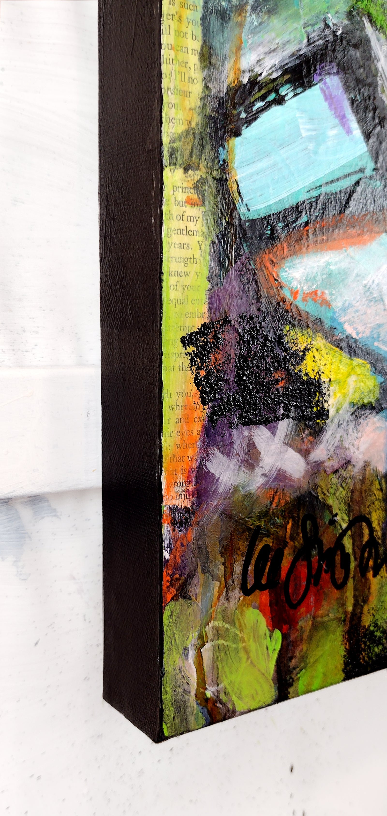 Neighborhood Tough by Lee Smith - mixed media artwork | UGallery