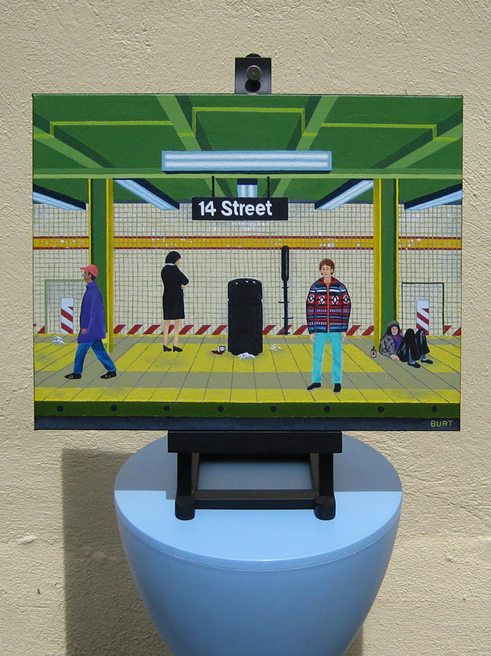 Subway Station by Leroy Burt |  Context View of Artwork 