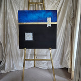 Original art for sale at UGallery.com | Depths by Leslie Ann Butler | $1,650 | acrylic painting | 24' h x 24' w | thumbnail 3