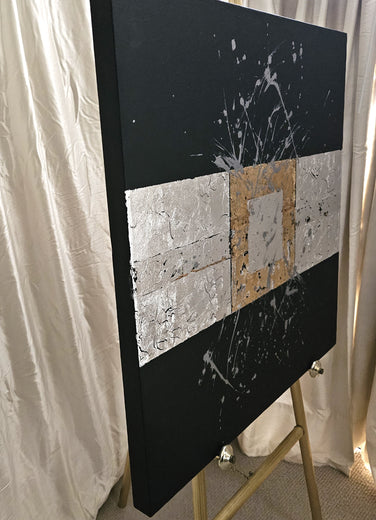 Expression Refracted by Leslie Ann Butler |  Side View of Artwork 