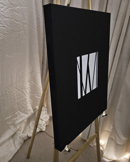 Finding the Center by Leslie Ann Butler |  Side View of Artwork 