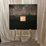 Original art for sale at UGallery.com | Honey and Smoke by Leslie Ann Butler | $2,000 | acrylic painting | 30' h x 30' w | thumbnail 3