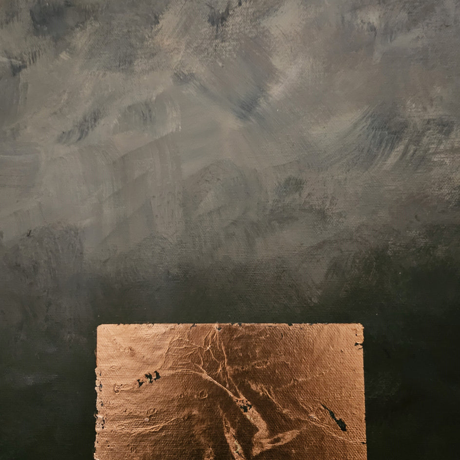 Honey and Smoke by Leslie Ann Butler |  Closeup View of Artwork 