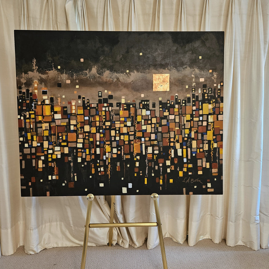 Midnight Magic by Leslie Ann Butler |  Context View of Artwork 
