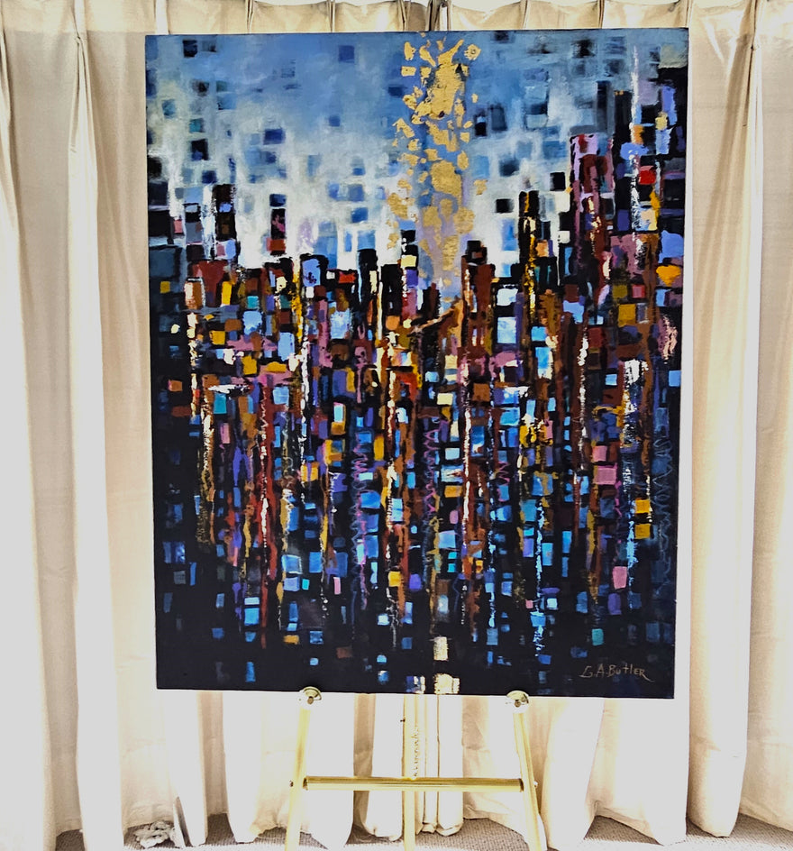 Momentum by Leslie Ann Butler |  Context View of Artwork 