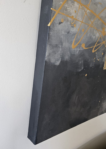 Exquisite Recollection by Leslie Ann Butler |  Side View of Artwork 