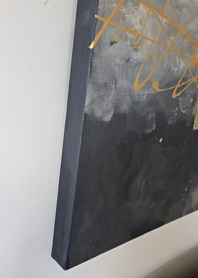 Exquisite Recollection by Leslie Ann Butler |  Side View of Artwork 