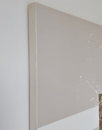 Magnificent Intention by Leslie Ann Butler |  Side View of Artwork 