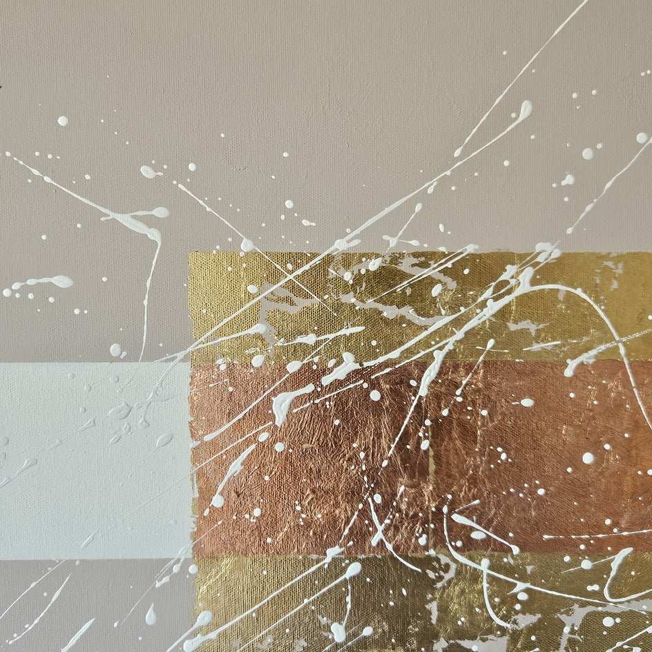 Magnificent Intention by Leslie Ann Butler |  Closeup View of Artwork 