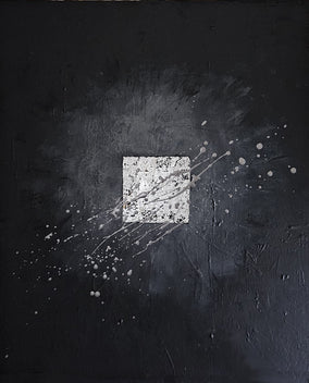 Original art for sale at UGallery.com | Star Shift by Leslie Ann Butler | $1,000 | mixed media artwork | 24' h x 20' w