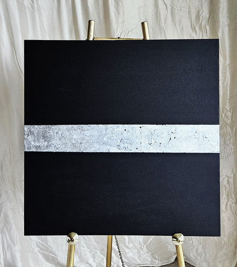 Winter Lake by Leslie Ann Butler |  Context View of Artwork 