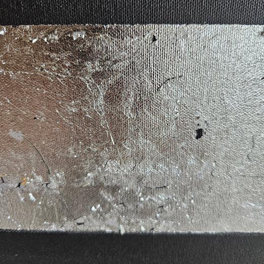 Winter Lake by Leslie Ann Butler |   Closeup View of Artwork 