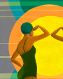 Original art for sale at UGallery.com | Double Vision by Leticia Lacy | $1,550 | acrylic painting | 20' h x 20' w | thumbnail 4