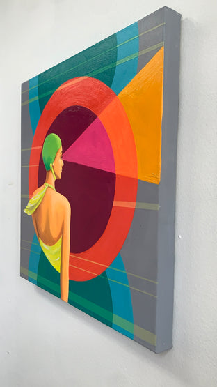 Inner Seeing by Leticia Lacy |  Side View of Artwork 