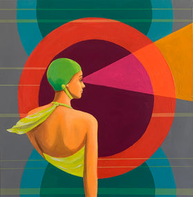acrylic painting by Leticia Lacy titled Inner Seeing