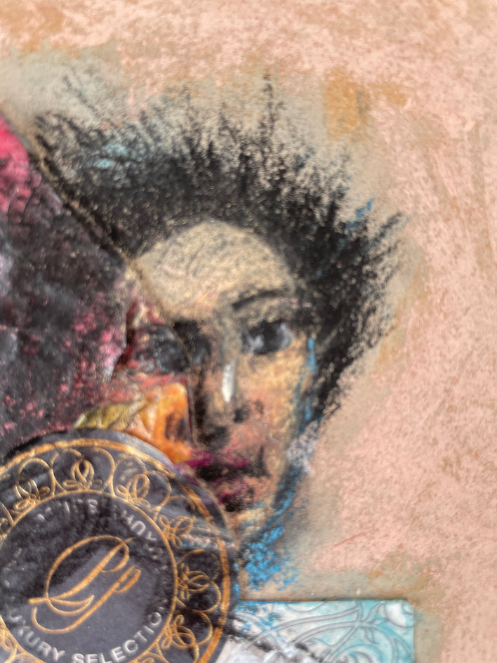 Domestic Disturbo by Libby Ramage |  Closeup View of Artwork 