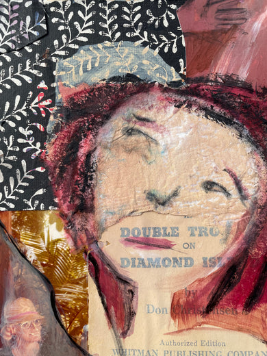 Double Trouble by Libby Ramage |   Closeup View of Artwork 