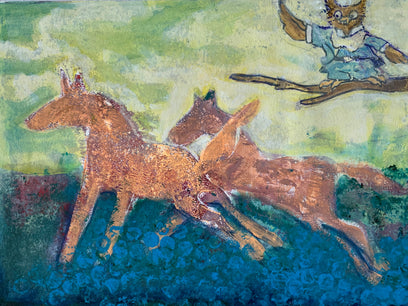 No Holding Horses by Libby Ramage | Artwork Main Image