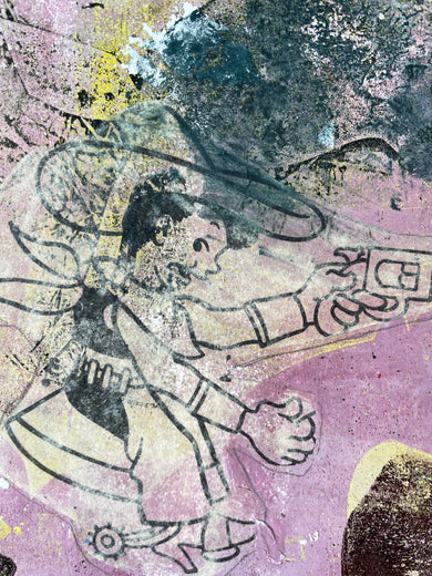 Rider by Libby Ramage |   Closeup View of Artwork 