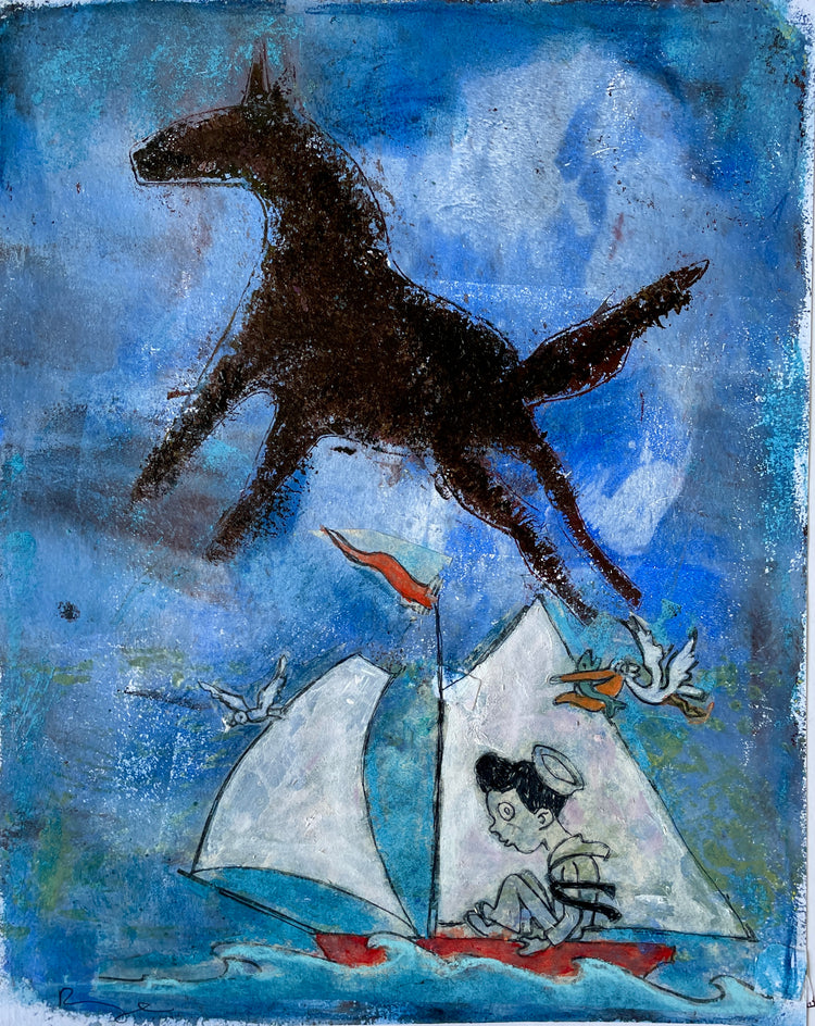 Sea, Horse by Libby Ramage |  Artwork Main Image 