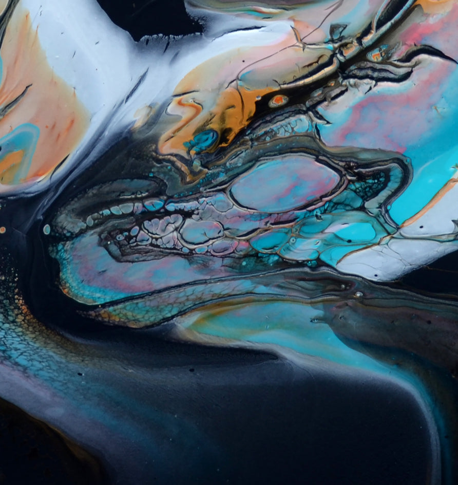 Acquiesce by Linda McCord |  Closeup View of Artwork 