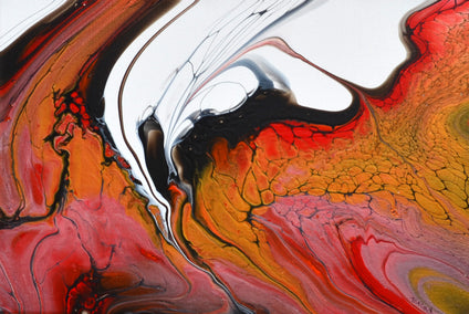 acrylic painting by Linda McCord titled Ascend