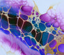Original art for sale at UGallery.com | Behind the Veil by Linda McCord | $375 | acrylic painting | 12' h x 12' w | thumbnail 4