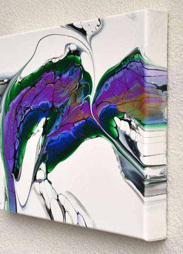 Dancing in the Wind by Linda McCord |  Side View of Artwork 