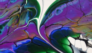 Dancing in the Wind by Linda McCord |   Closeup View of Artwork 