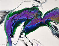 Original art for sale at UGallery.com | Dancing in the Wind by Linda McCord | $425 | acrylic painting | 11' h x 14' w | thumbnail 1