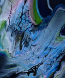 Original art for sale at UGallery.com | Departure by Linda McCord | $1,350 | acrylic painting | 24' h x 20' w | thumbnail 4