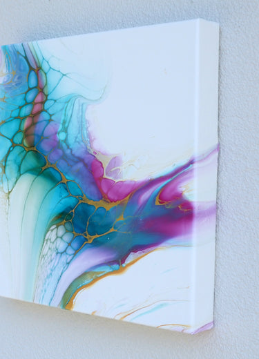 Eastern Route by Linda McCord |  Side View of Artwork 